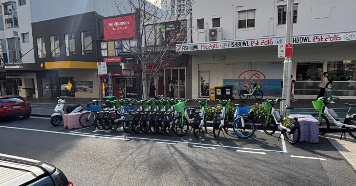 bike parking
